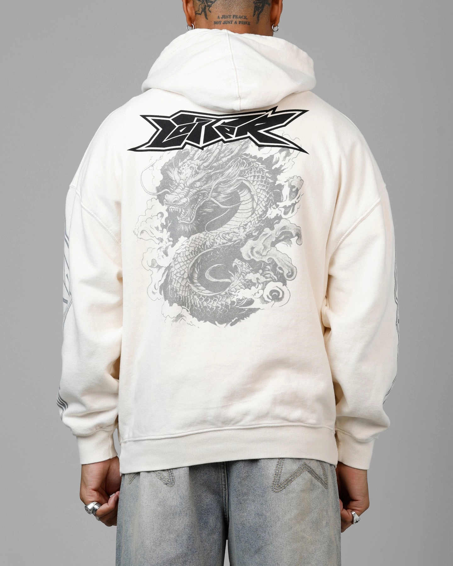 suitable for corporate events Winter Layers Loiter Draco Born Hoodie Off White