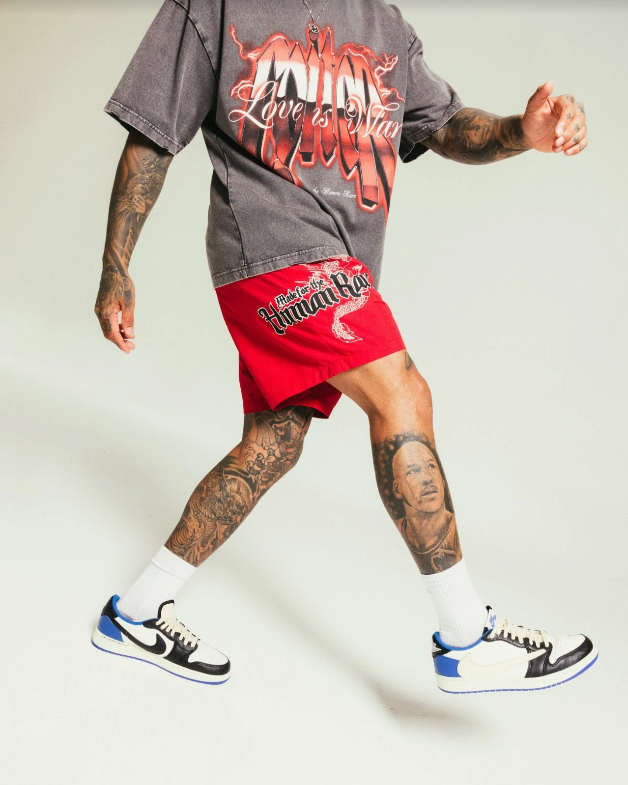 Loiter Drago Walk Shorts Red Preppy Style Budget - friendly