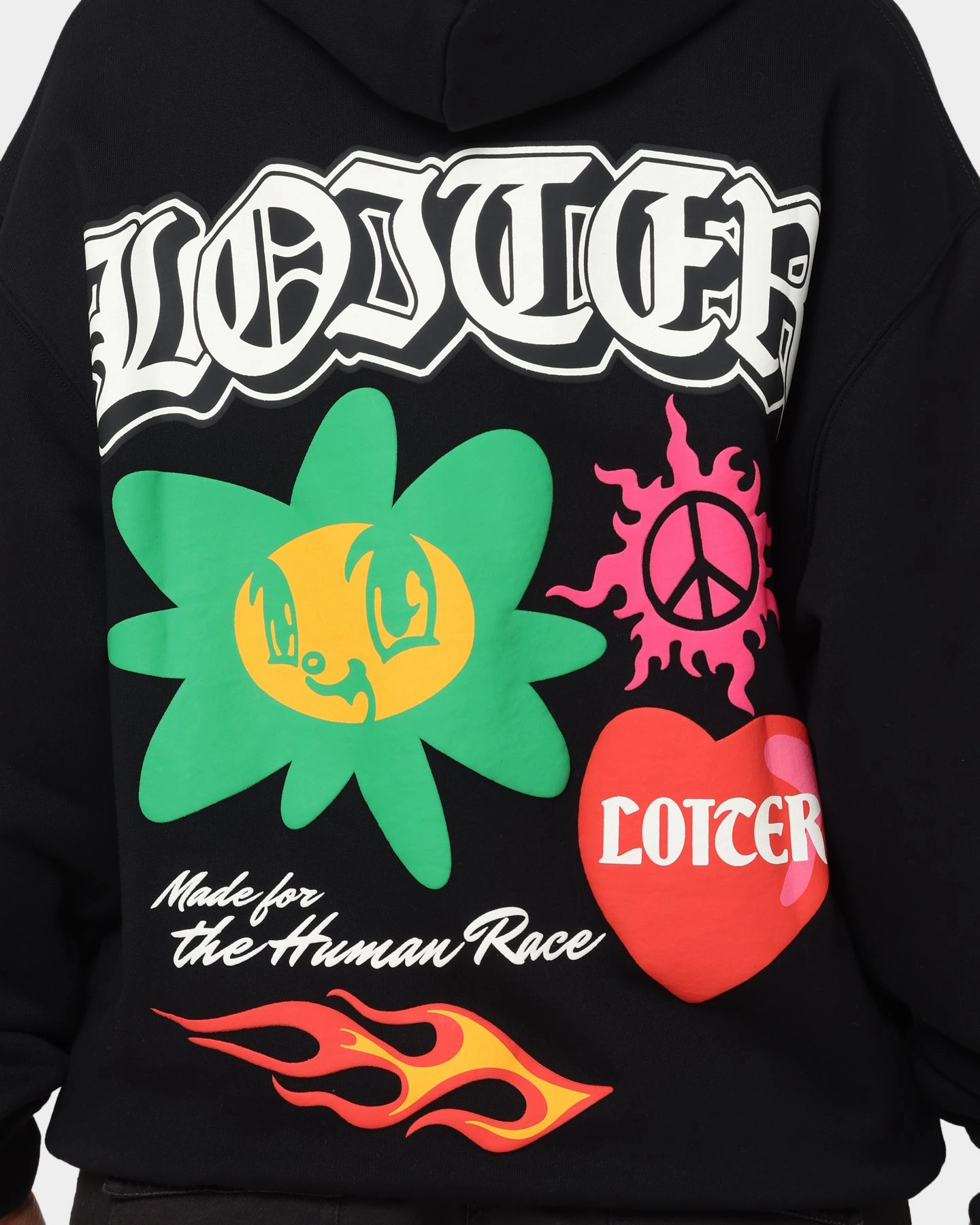 Loiter Euphoric Hoodie Black Sport Fit nurses