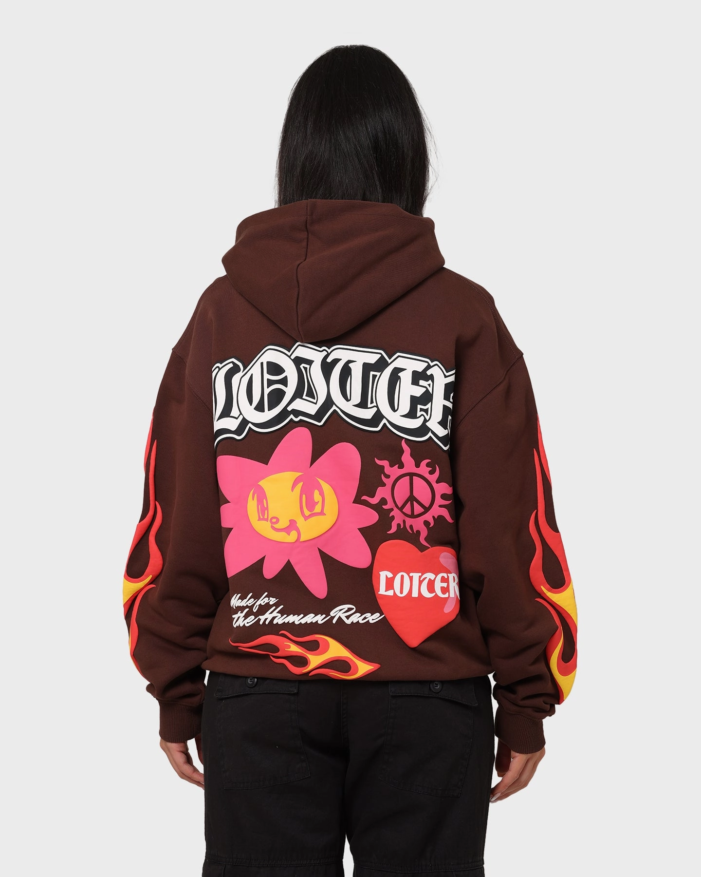 Urban Protection Loiter Euphoric Hoodie Brown