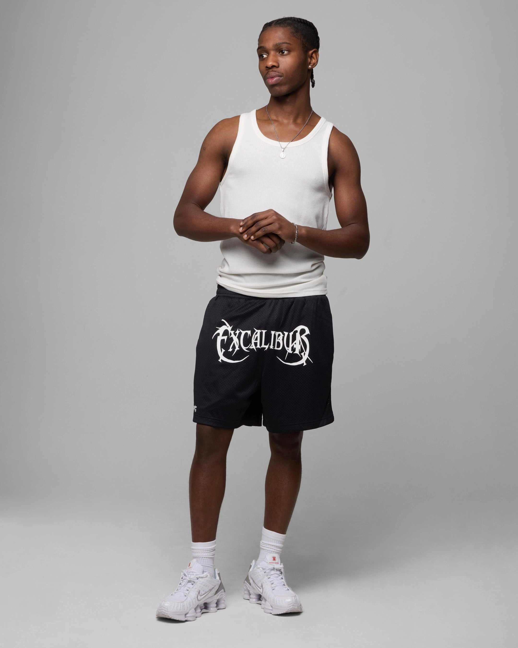 Loiter Excalibur Mesh Shorts Black Temperature Regulating Material QuickReleaseBuckle