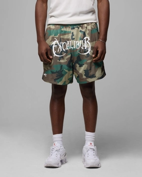 Loiter Excalibur Mesh Shorts Woodland Camo AdjustableDrawstring Outdoor Comfort