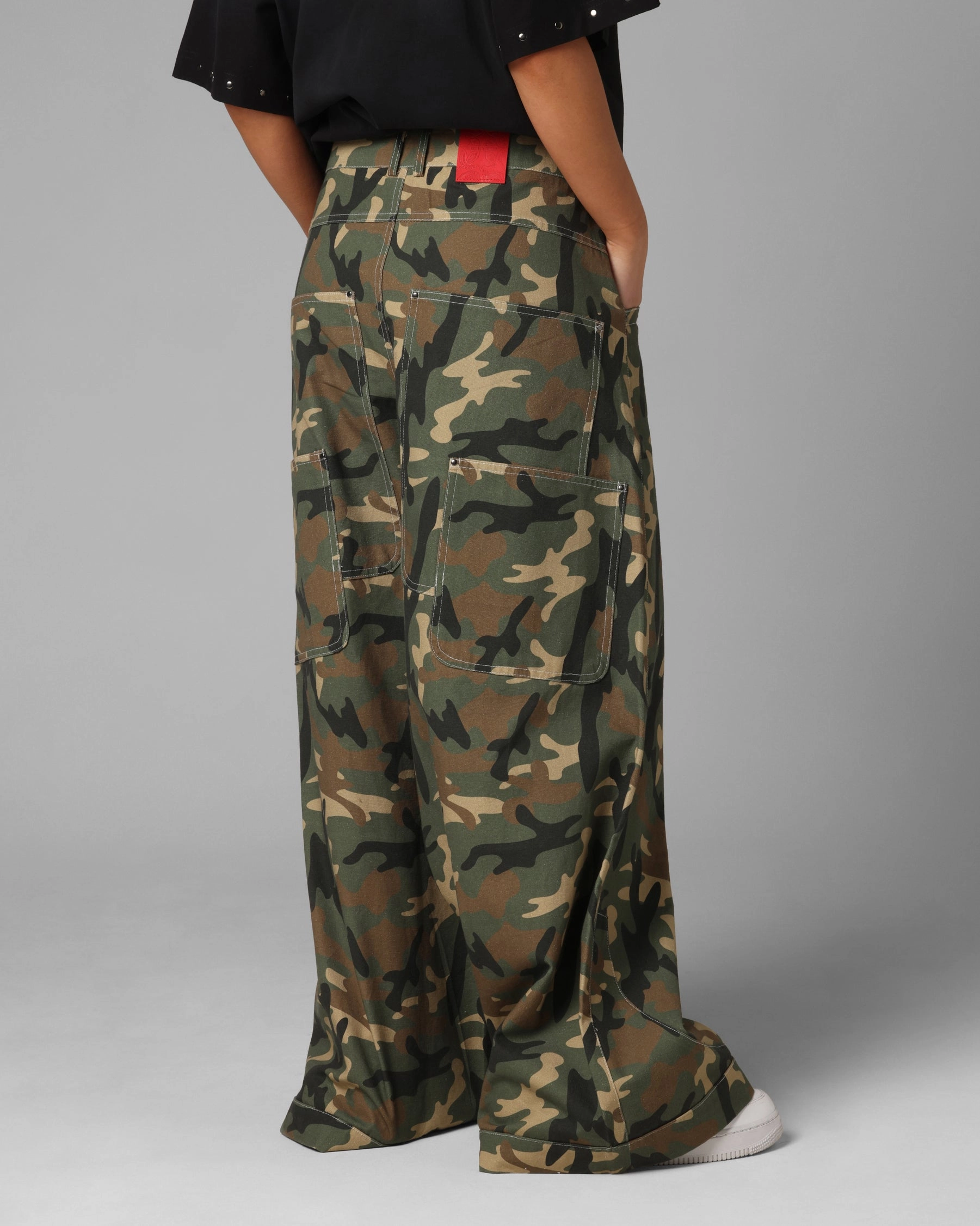 Active Lifestyle Mid Rise Fit Loiter F-22 Raver Jeans Woodland Camo