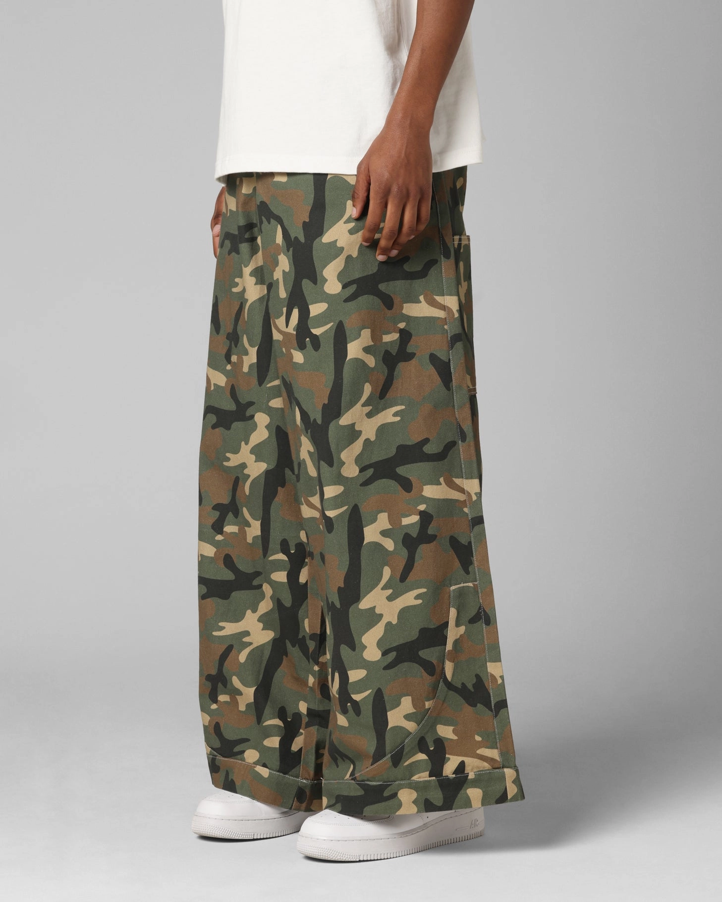 Loiter F-22 Raver Jeans Woodland Camo Thermal Regulating Fabric