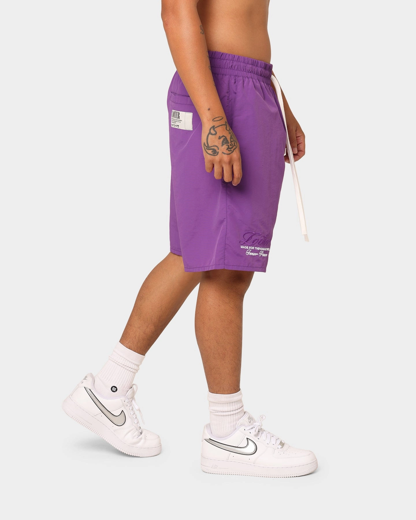 Classic Appeal Loiter Forbidden Walk Shorts Purple