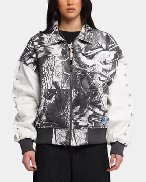 Loiter Frontier Varsity Jacket Real Tree Camo Double Layer Design