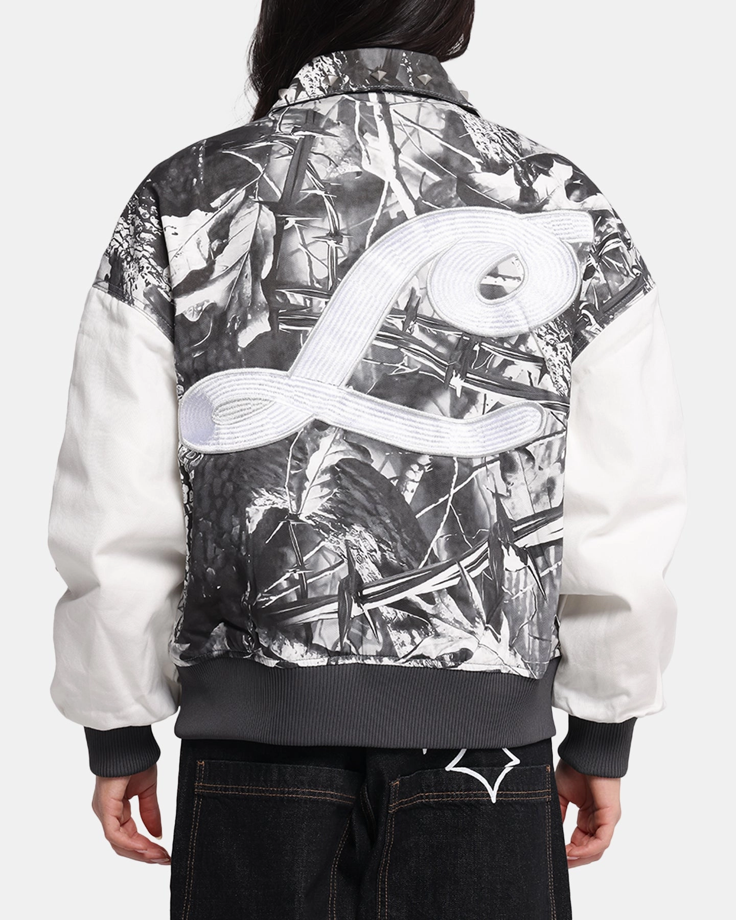 beachgoer Loiter Frontier Varsity Jacket Real Tree Camo