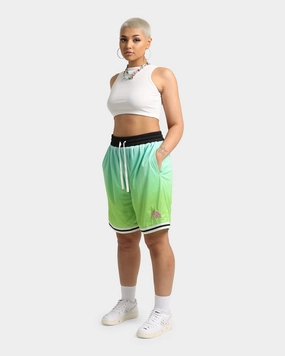 Minimalist Look Gym apparel Loiter Gradient Basketball Shorts Green