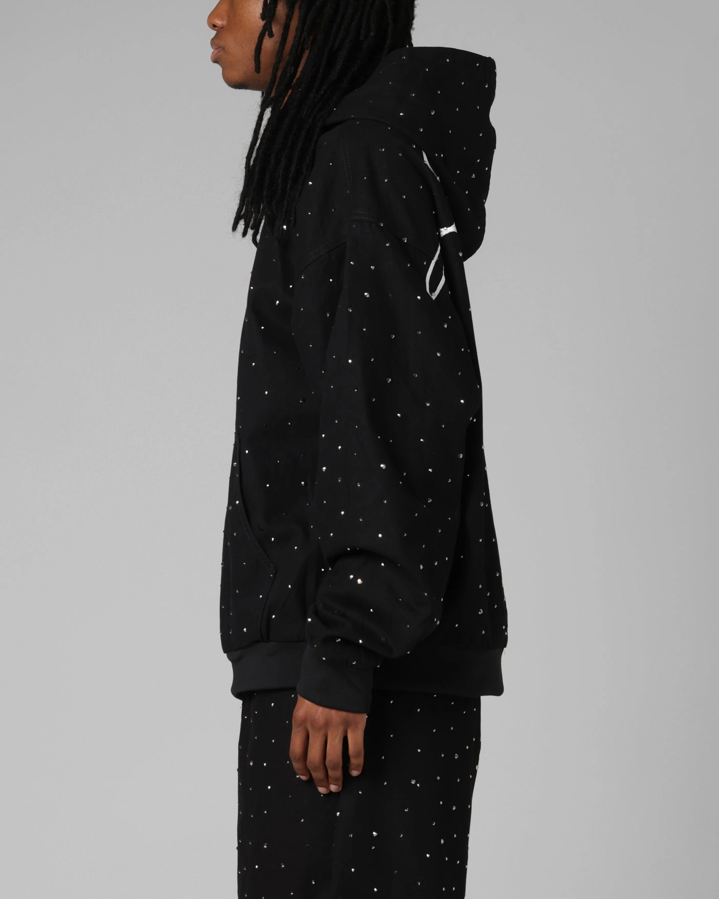 Thylacine like Loiter Hail Storm Premium Hoodie Black