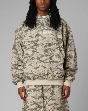 Heavyweight Cotton Sustainable fashion Loiter Hail Storm Premium Hoodie Digi Camo
