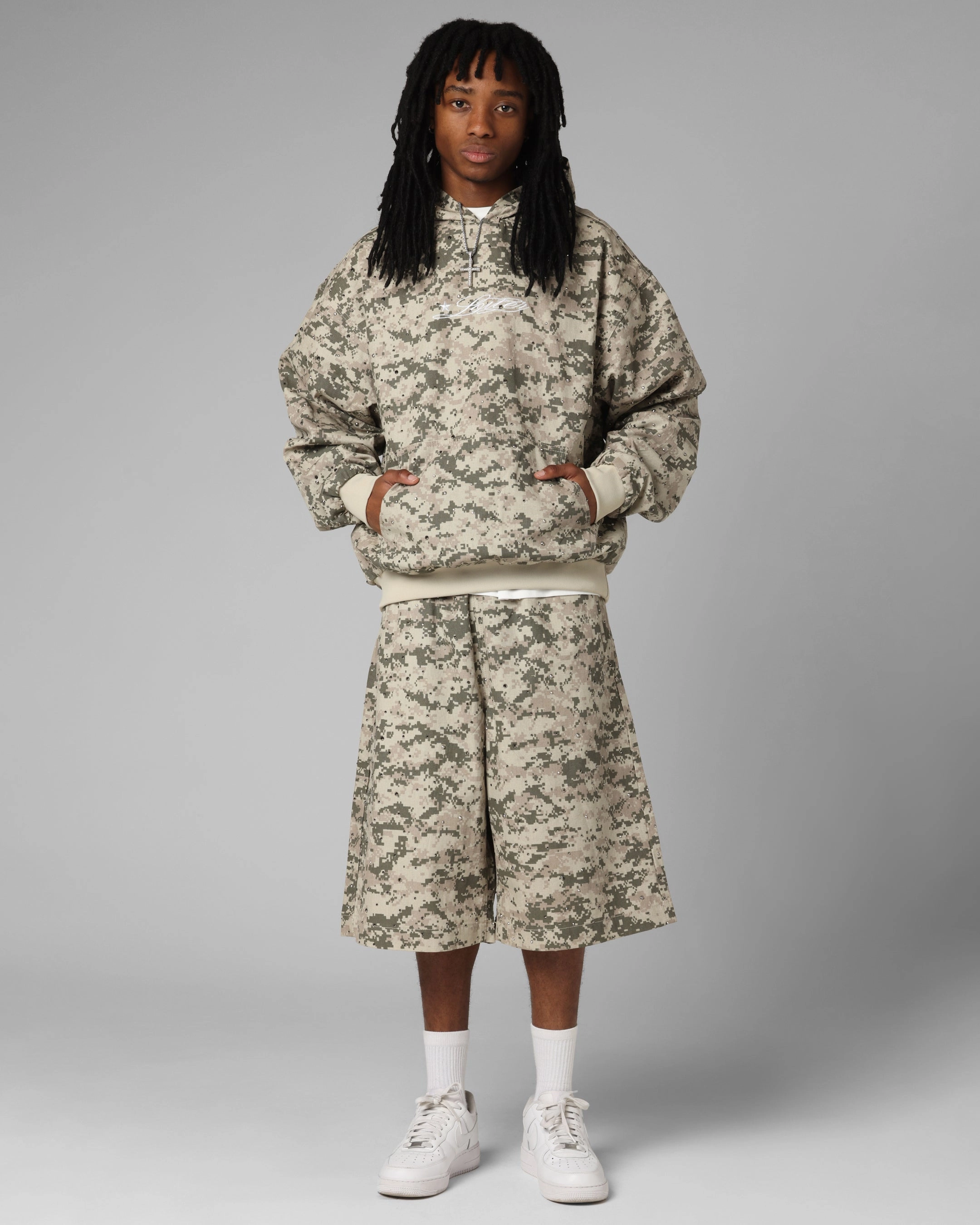 quick-drying UV Protection Fabric Loiter Hail Storm Shorts Digi Camo