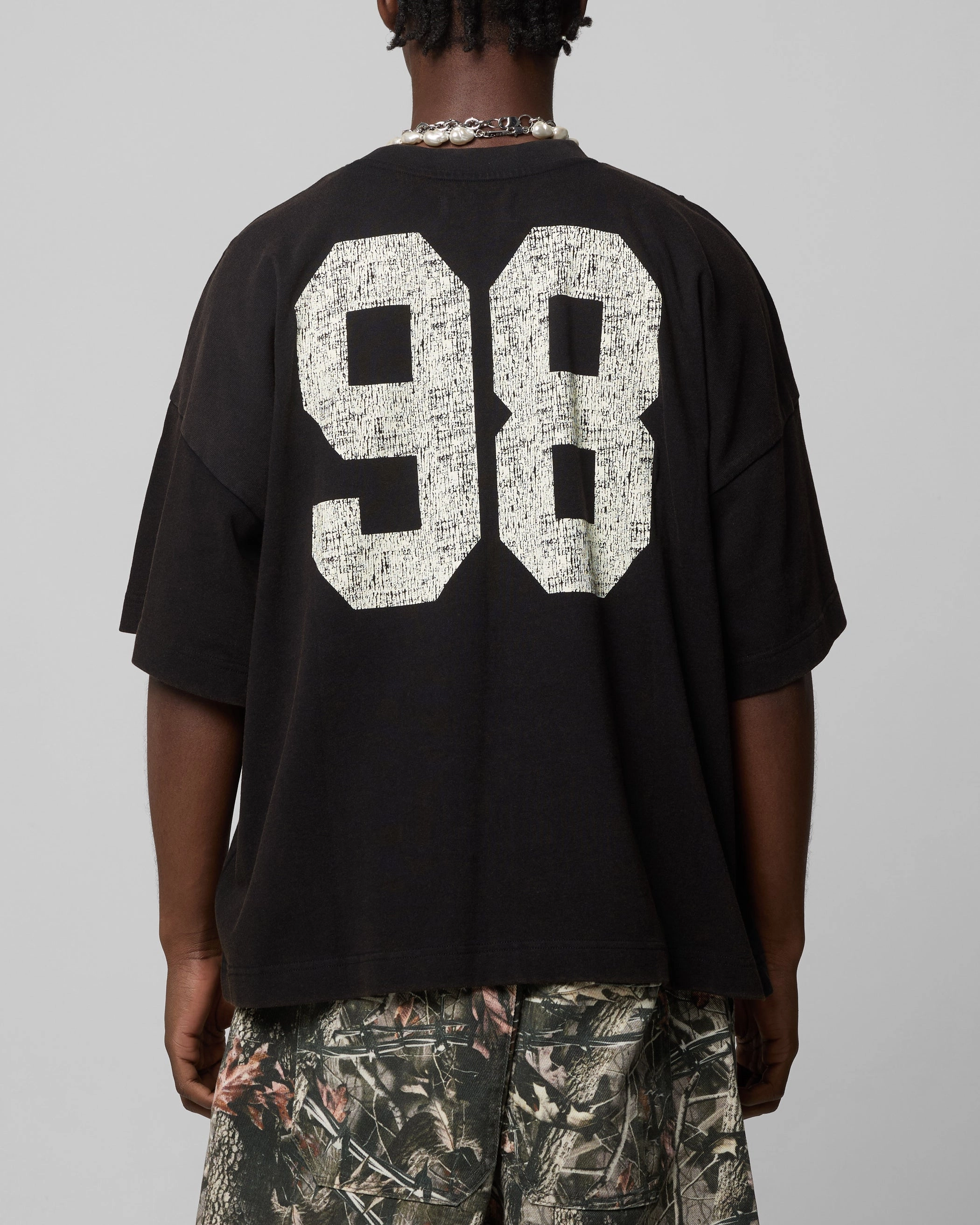 LayeringFriendly Loiter Human Box T-Shirt Vintage Black