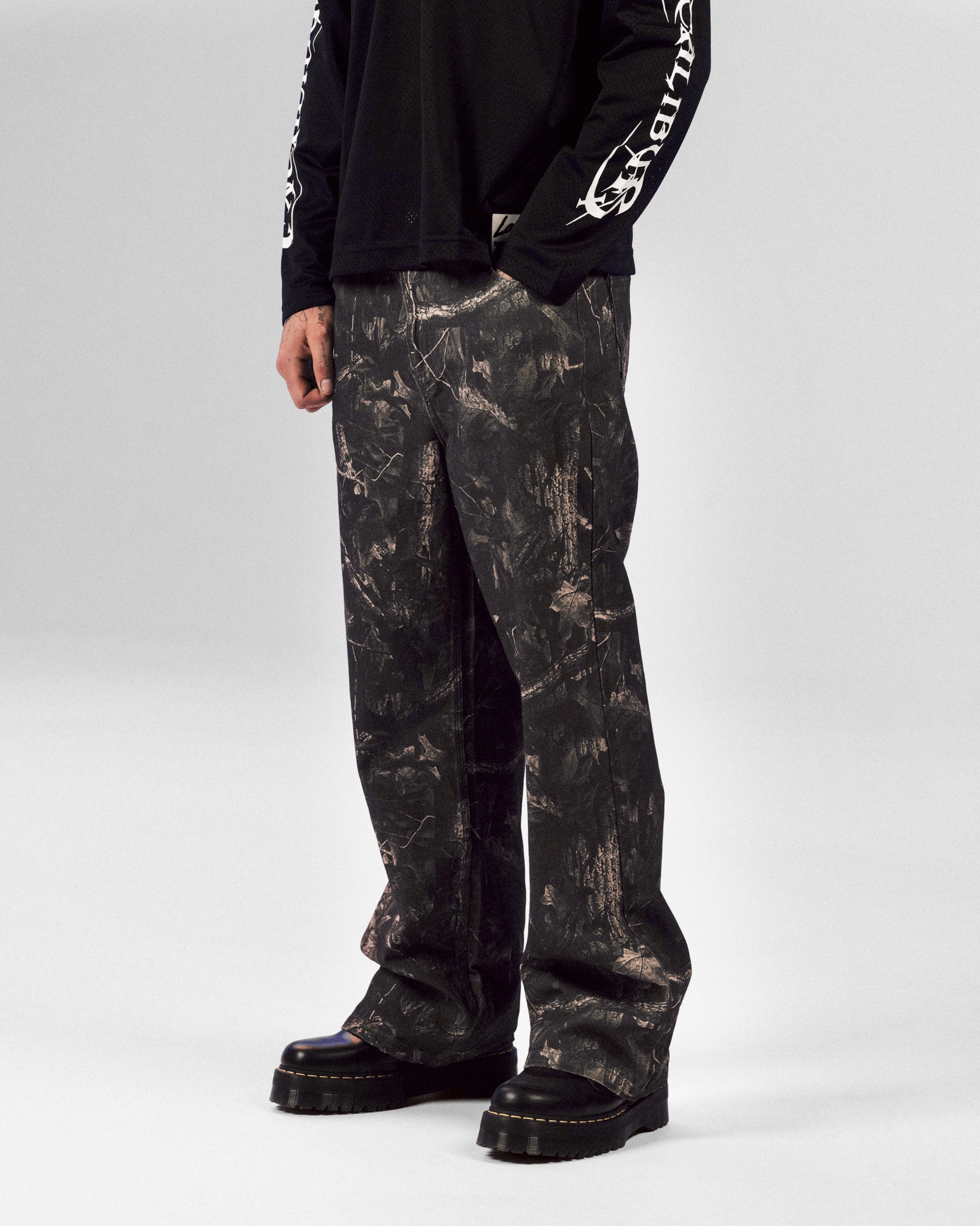Loiter Hunter Camo Pants Camo Mix Elasticized Cuffs