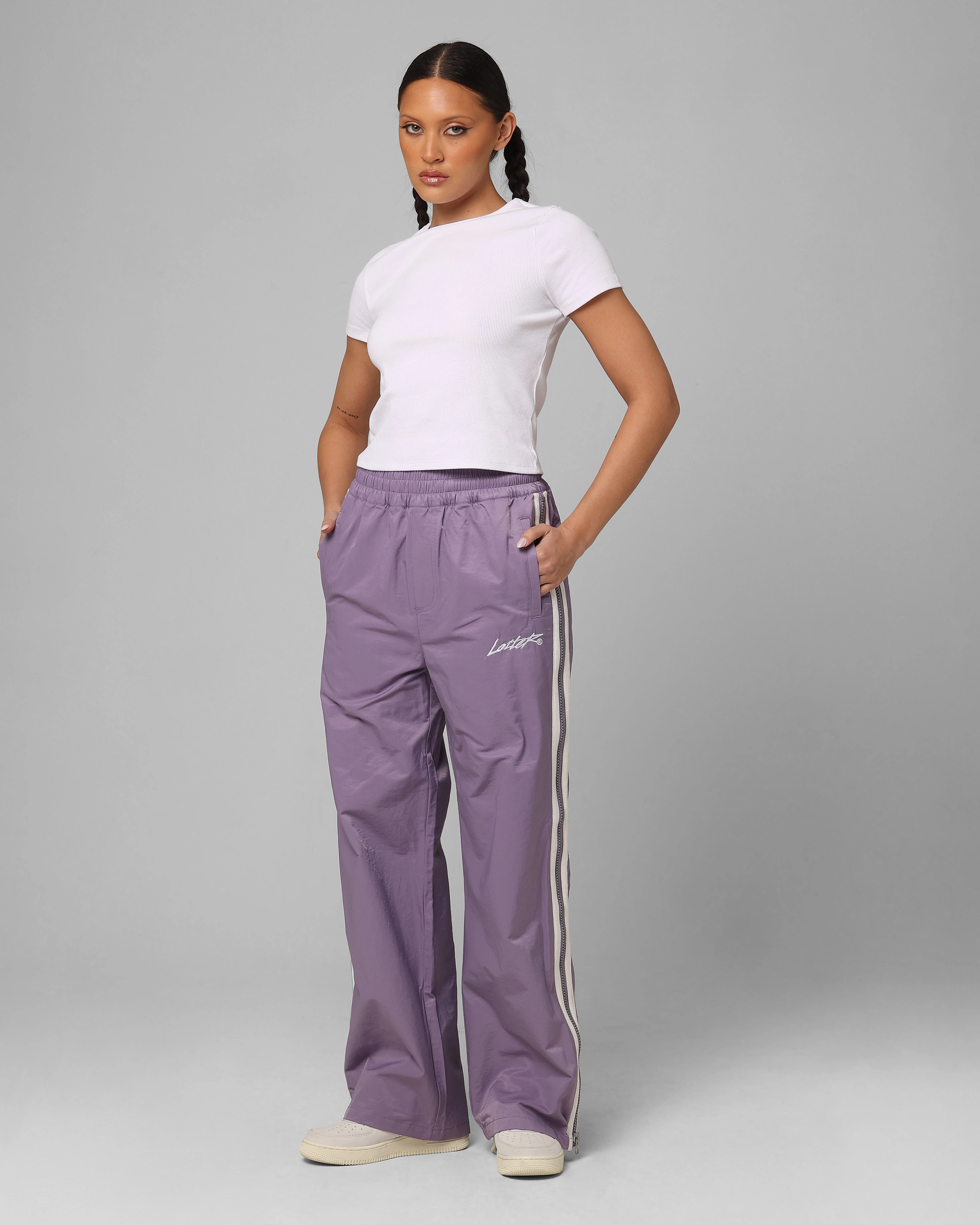 Layered Protection Loiter Hunter Track Pant Purple