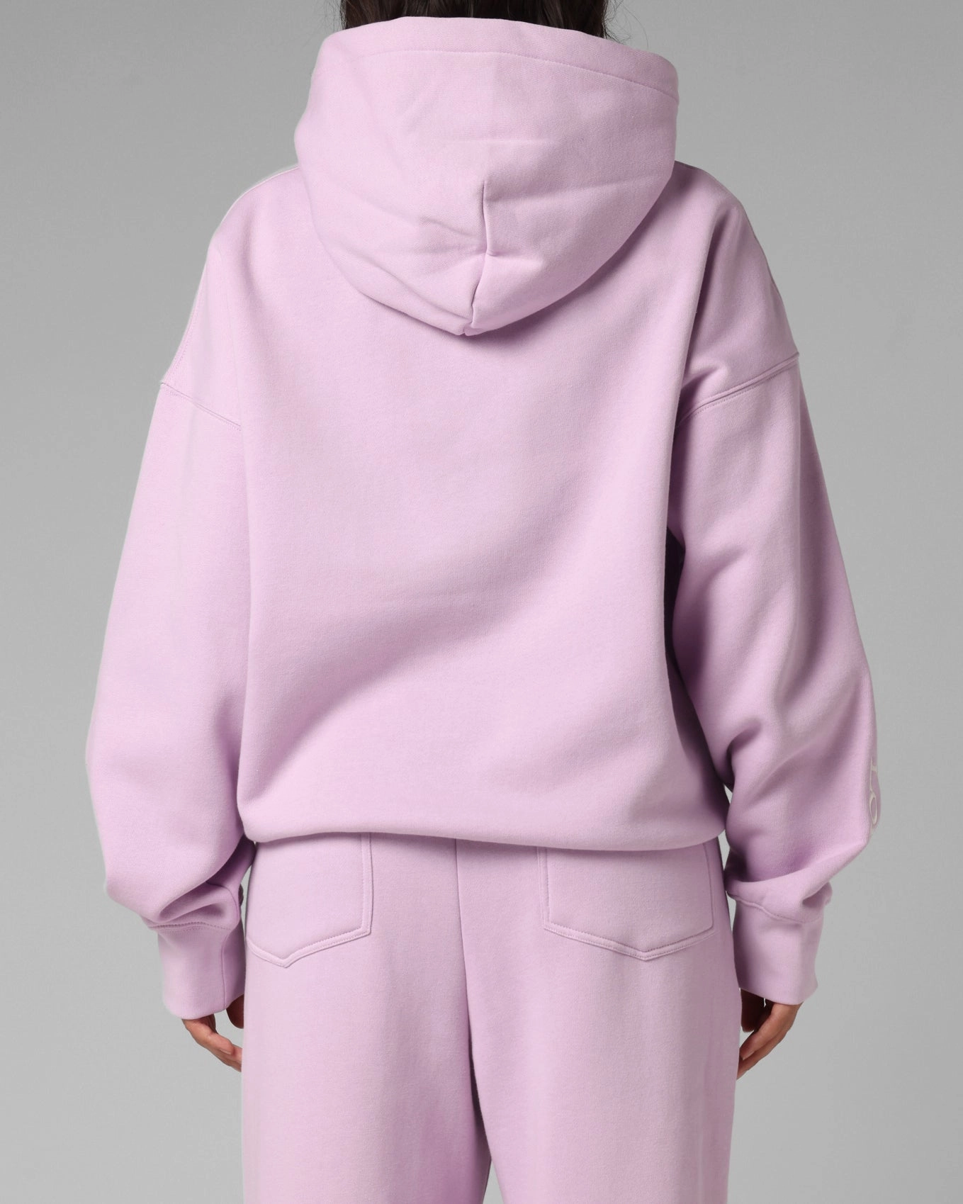 Loiter Hybrid Premium Hoodie Lilac Weekend Casual