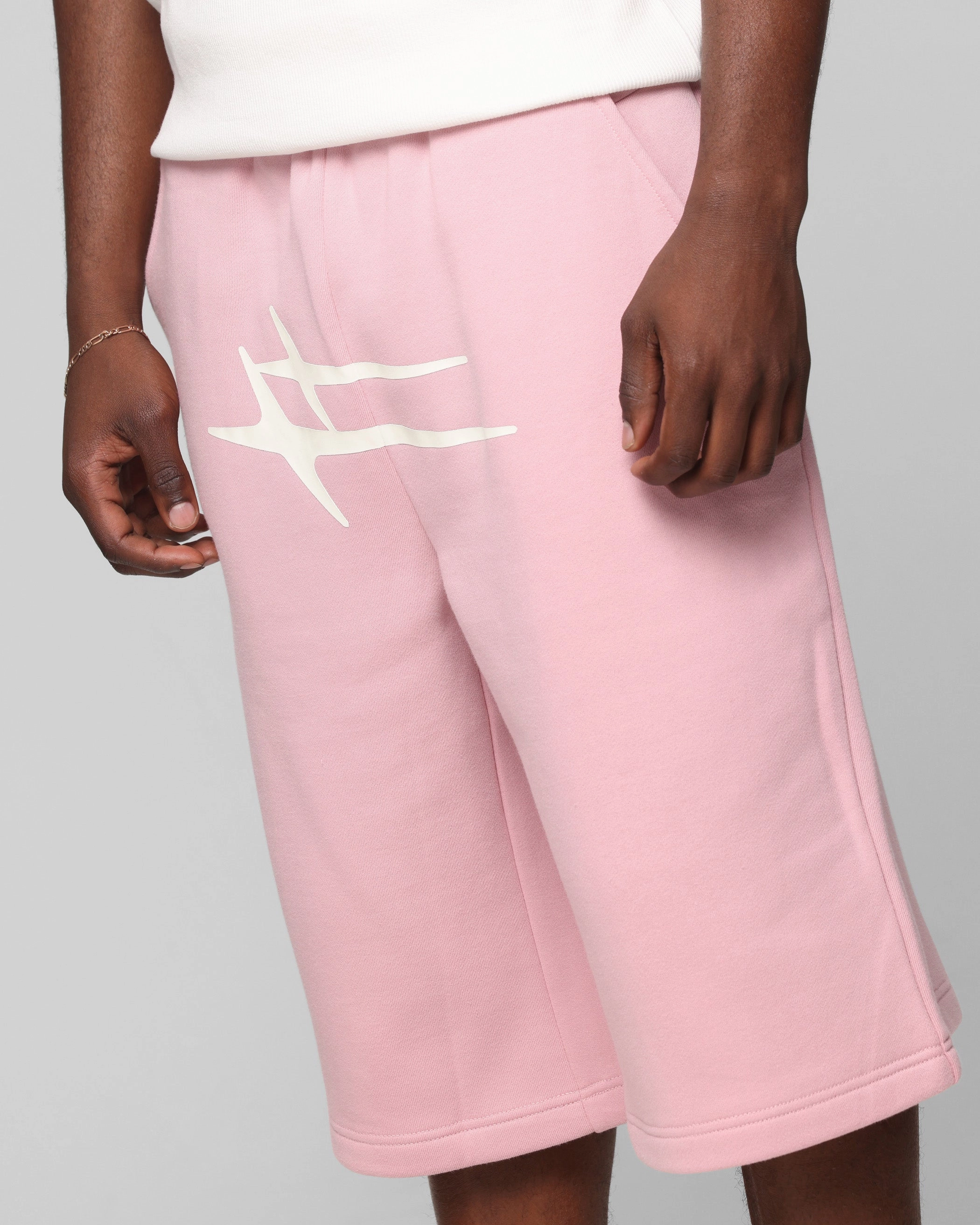 Loiter Hybrid Premium Shorts Dusty Pink Stylish Comfort