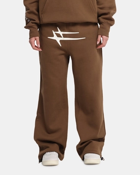 Loiter Hybrid Sweatpants Brown Commuter Ready
