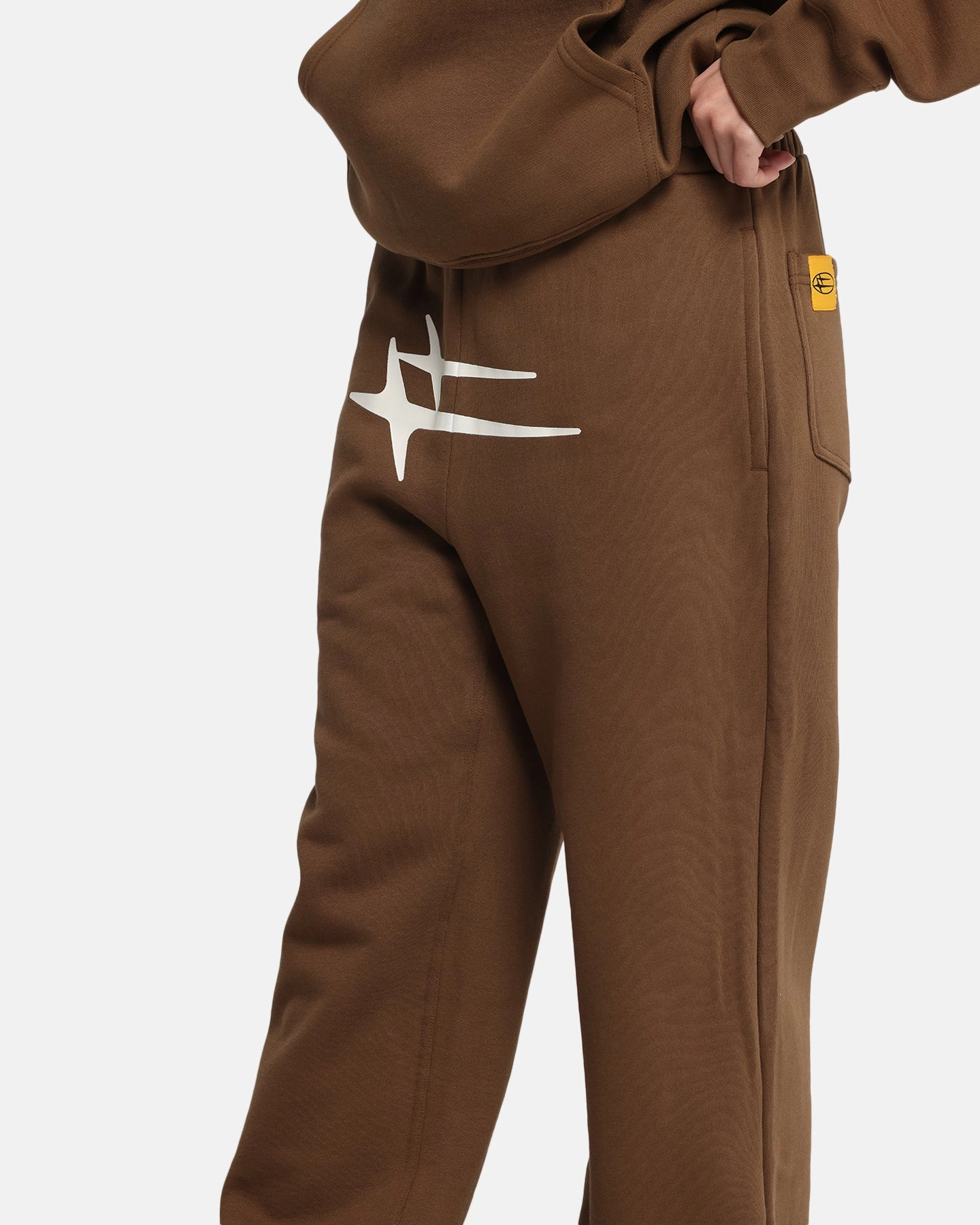 Loiter Hybrid Sweatpants Brown ReinforcedHemline