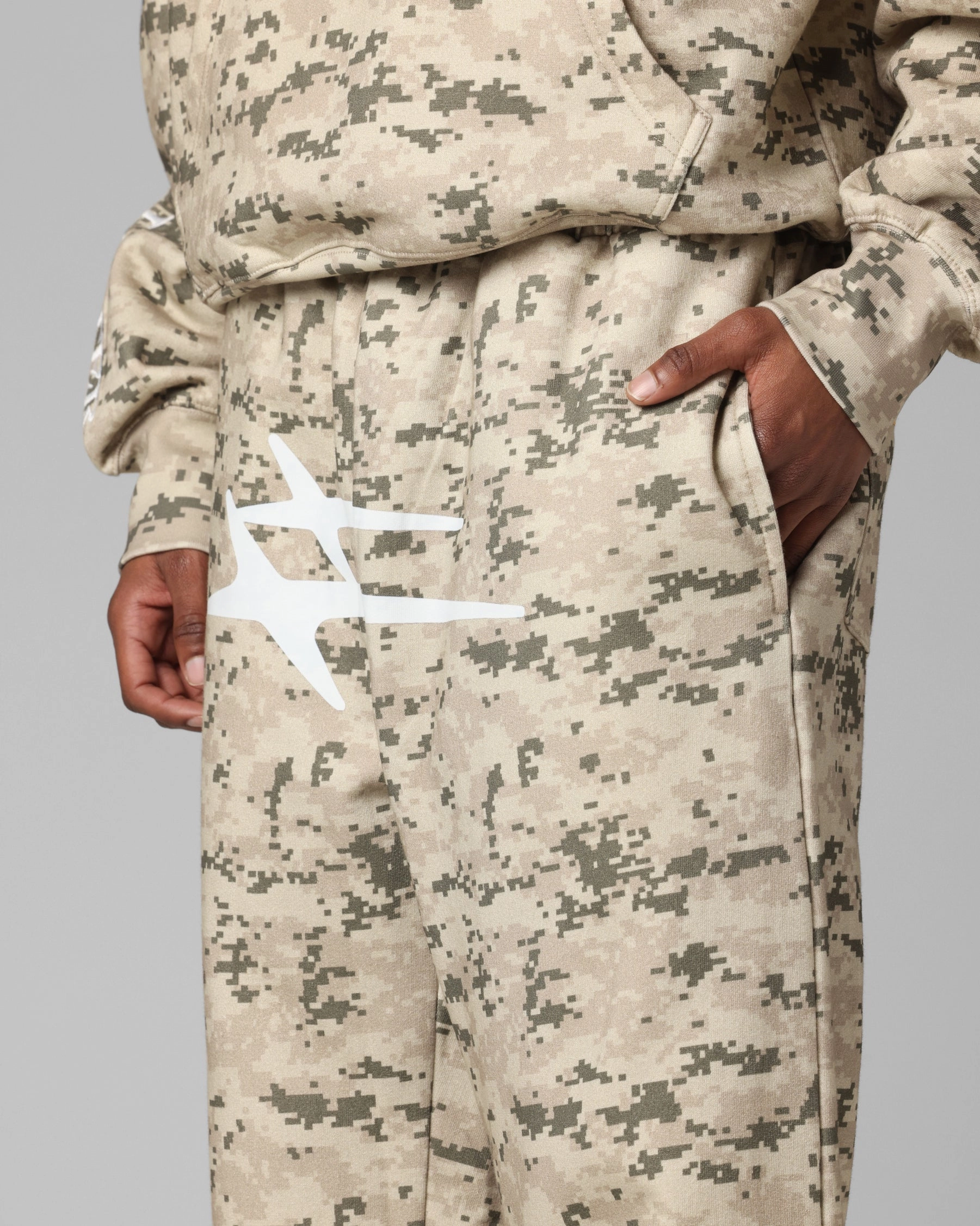 Functional Look Loiter Hybrid Sweatpants Digi Camo