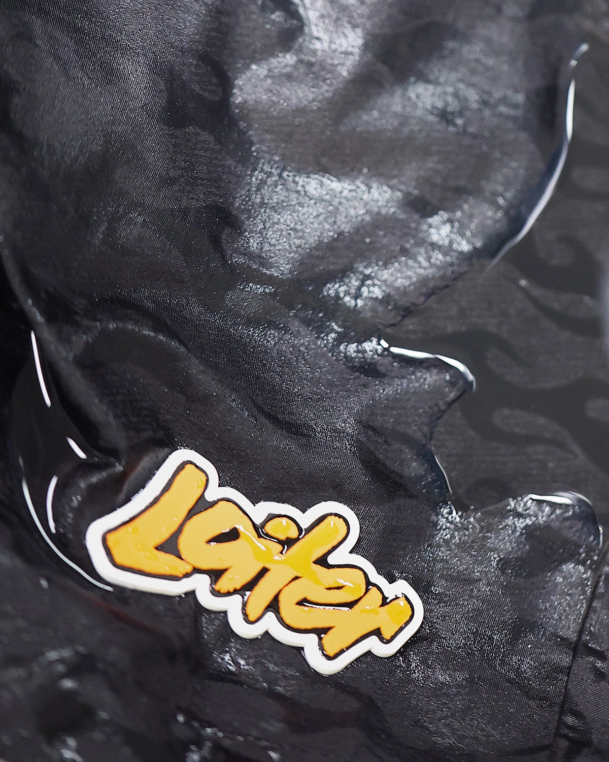 Loiter Inferno Beach Shorts Black/Black Stain Resistant Treatment