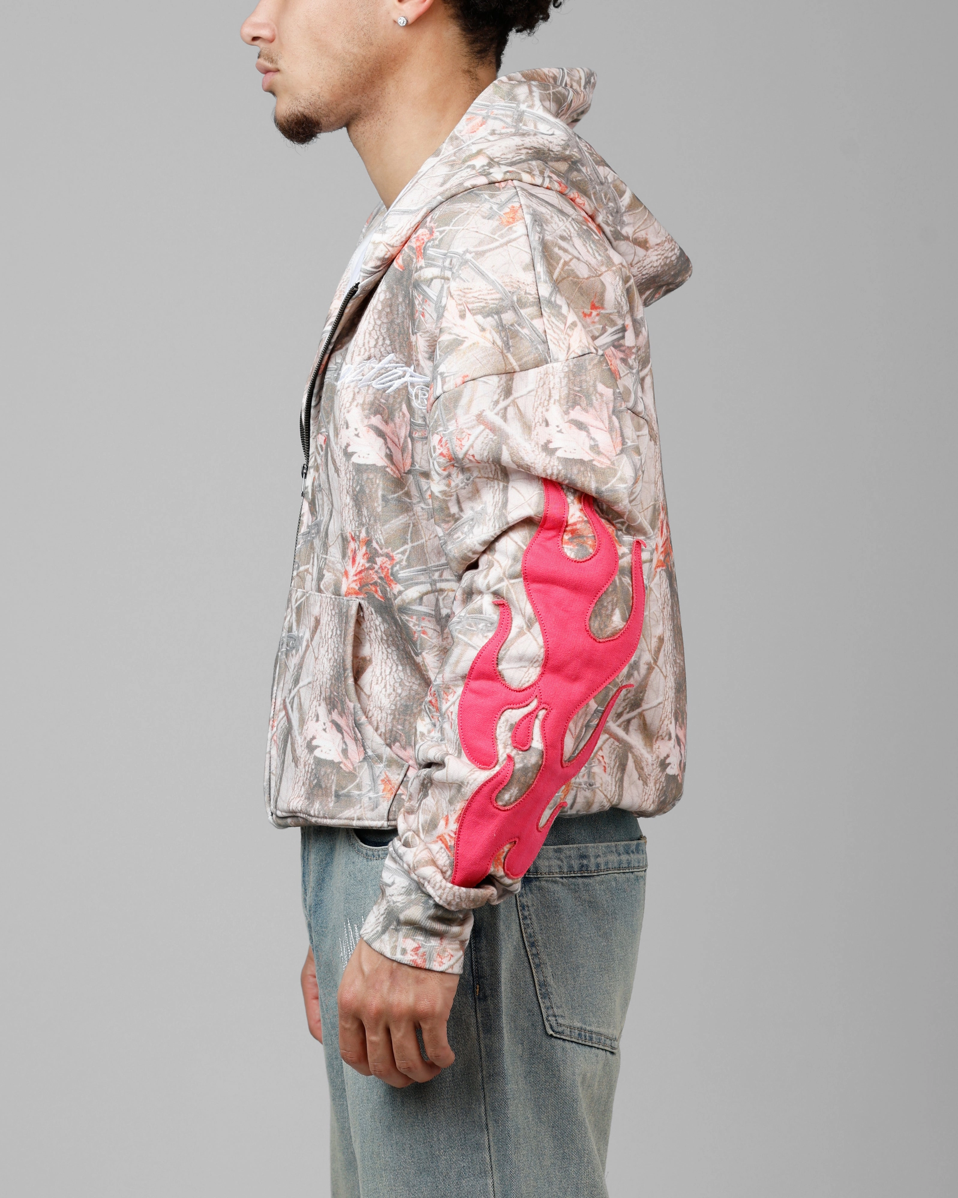 Goal Non Restrictive Mobility Loiter Inferno Hoodie Real Tree Camo