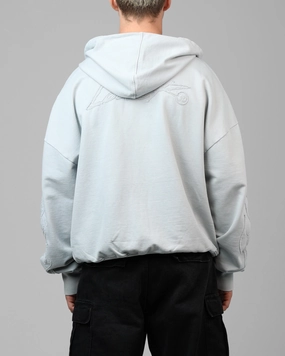 Loiter Inferno Hoodie Stone Non Bulky Silhouette
