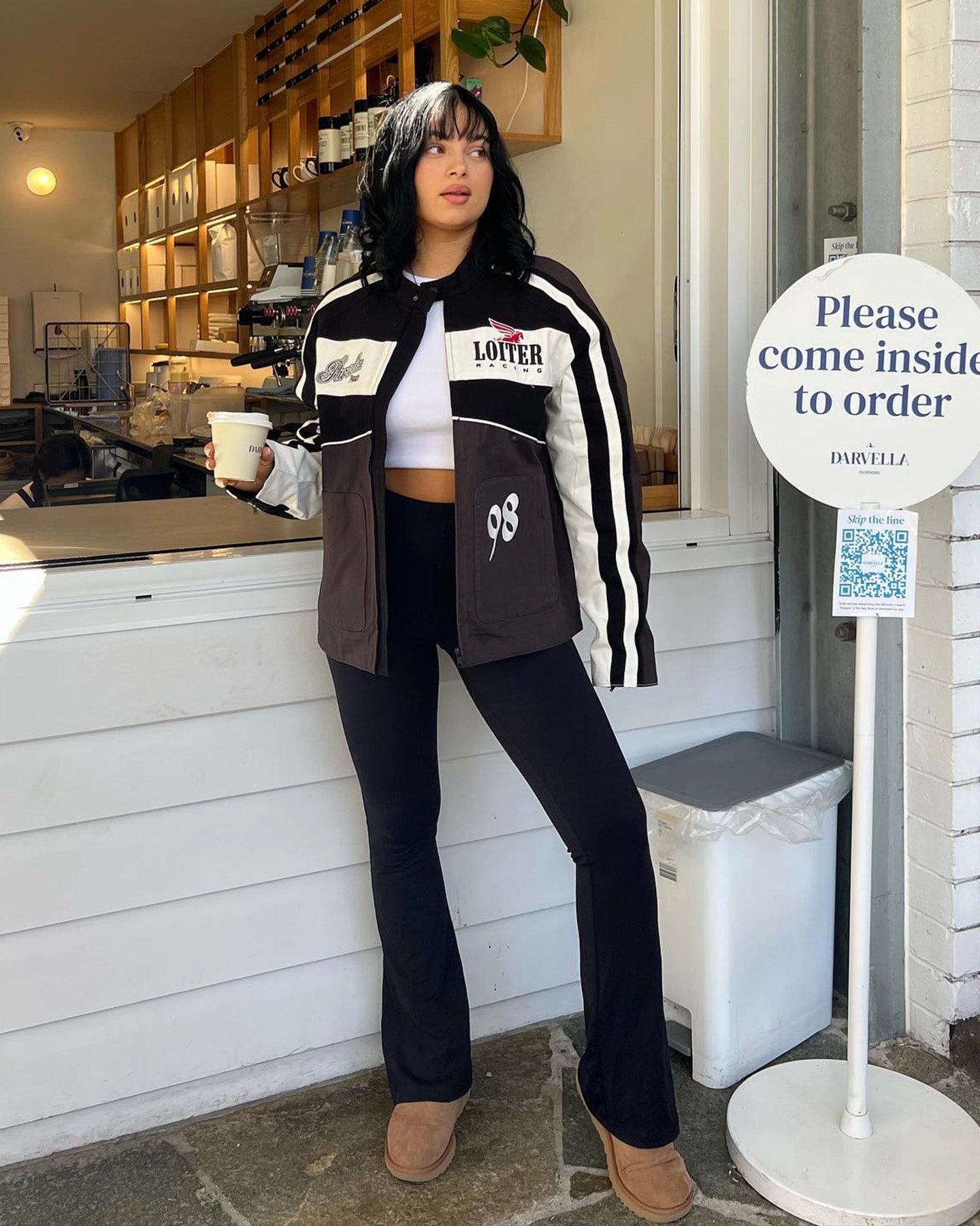 Loiter Motor Jacket Black Cold Weather Sport Comfort