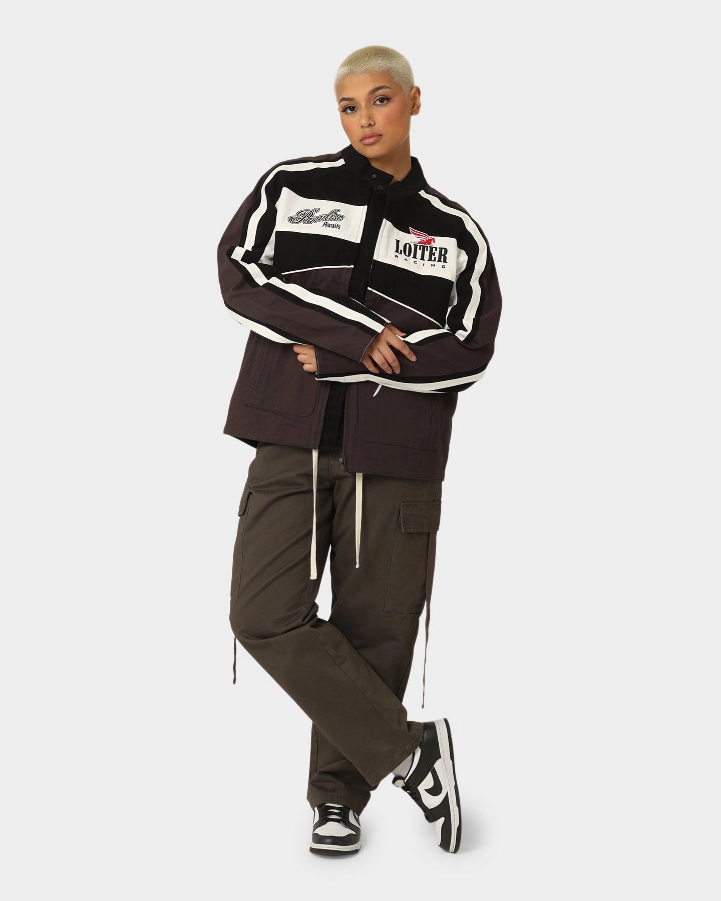 Loiter Motor Jacket Black Secure