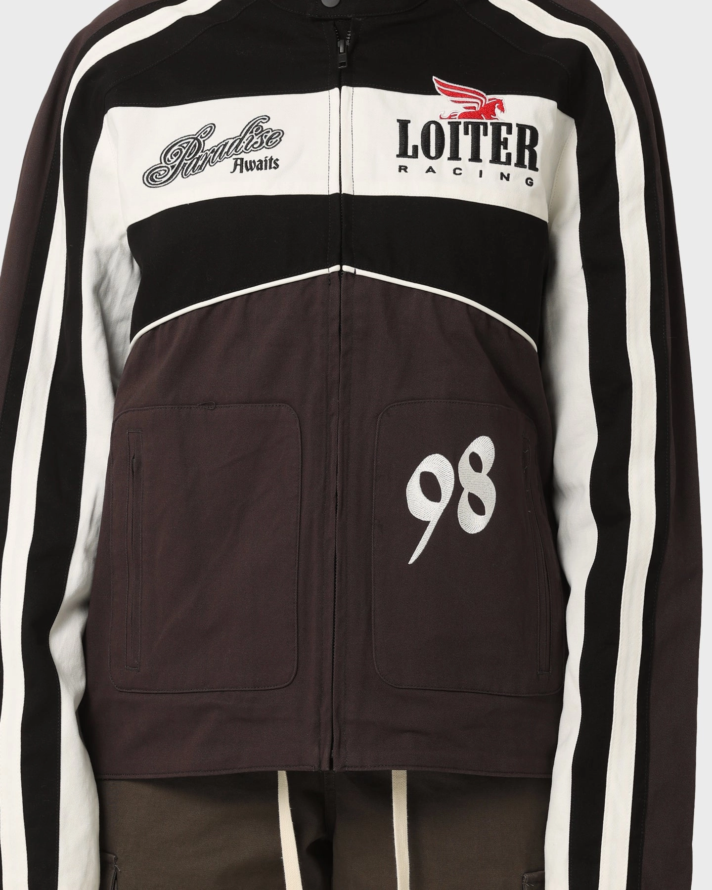 Discuss suitable for beauty pageants Loiter Motor Jacket Black