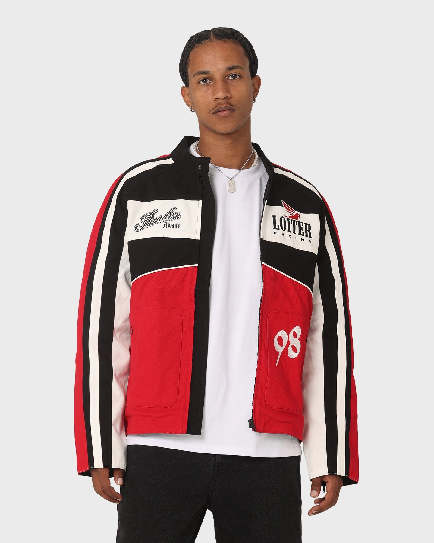 Loiter Motor Jacket Red sports event