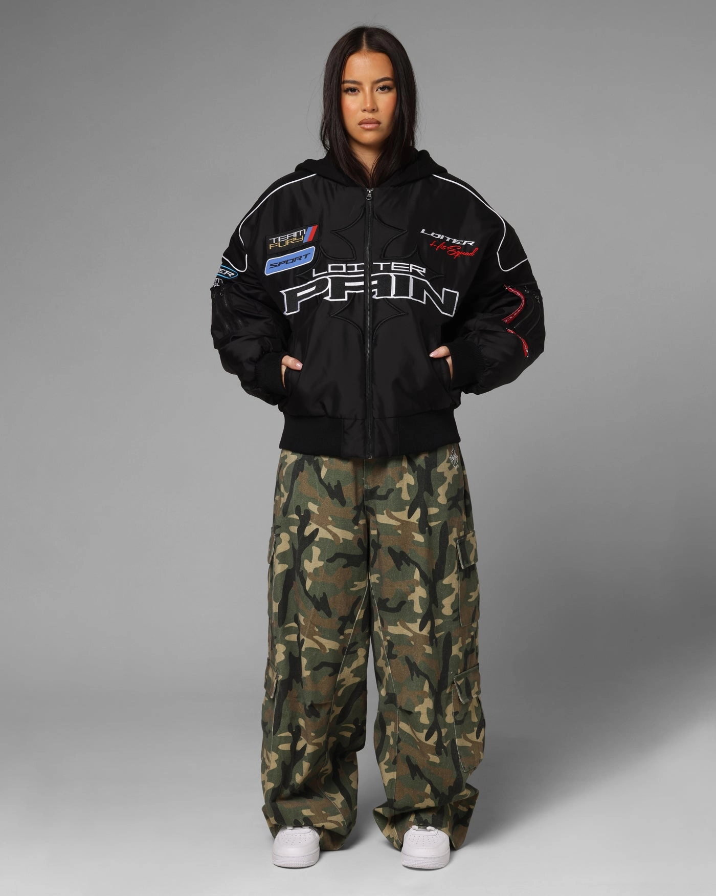 Loiter Performance F-16 Jacket Black Gel