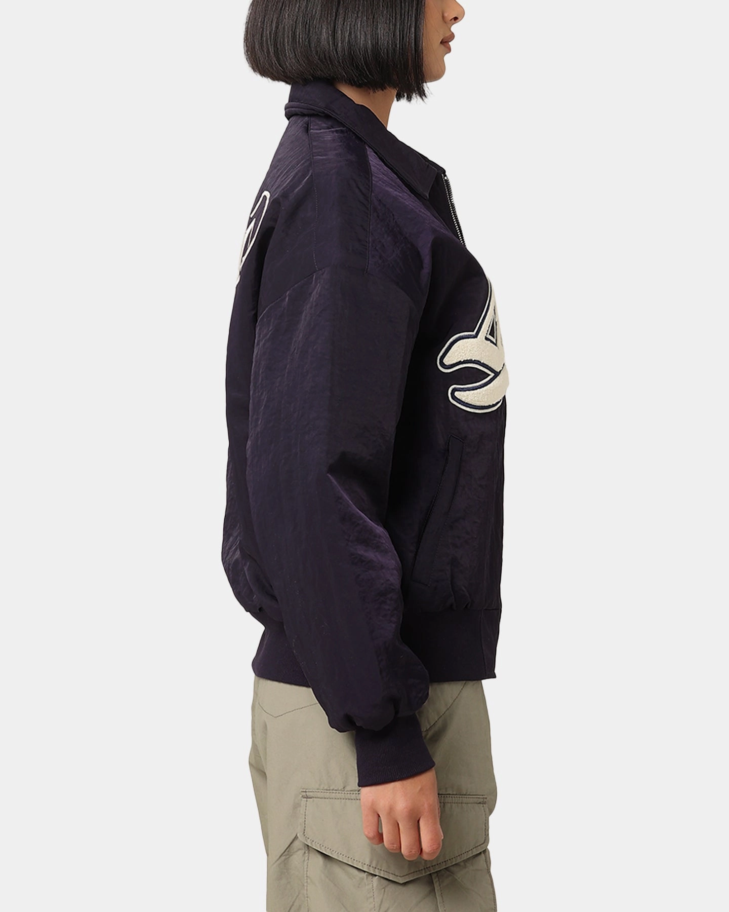 Loiter Pitch Varsity Jacket Navy Charity Legacy