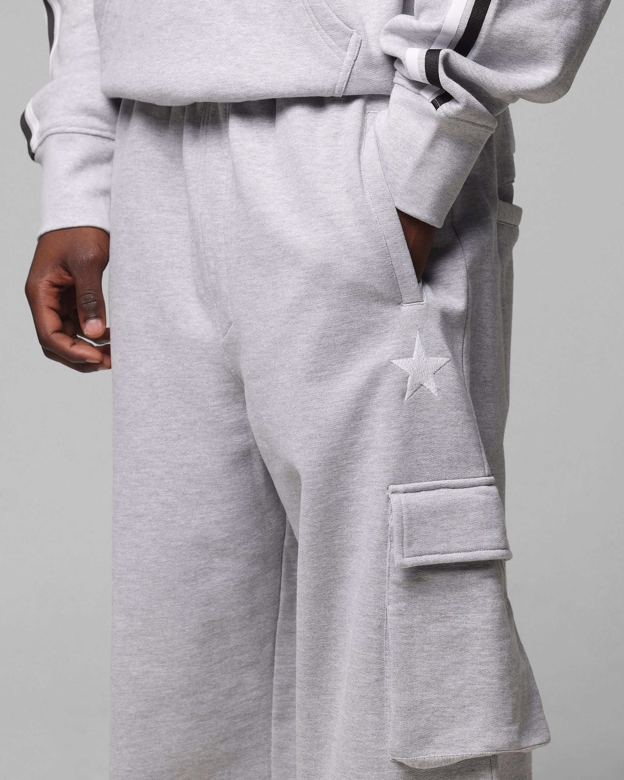 hypoallergenic Fast Move Loiter Premium Essentials Sweatpants Grey Marle