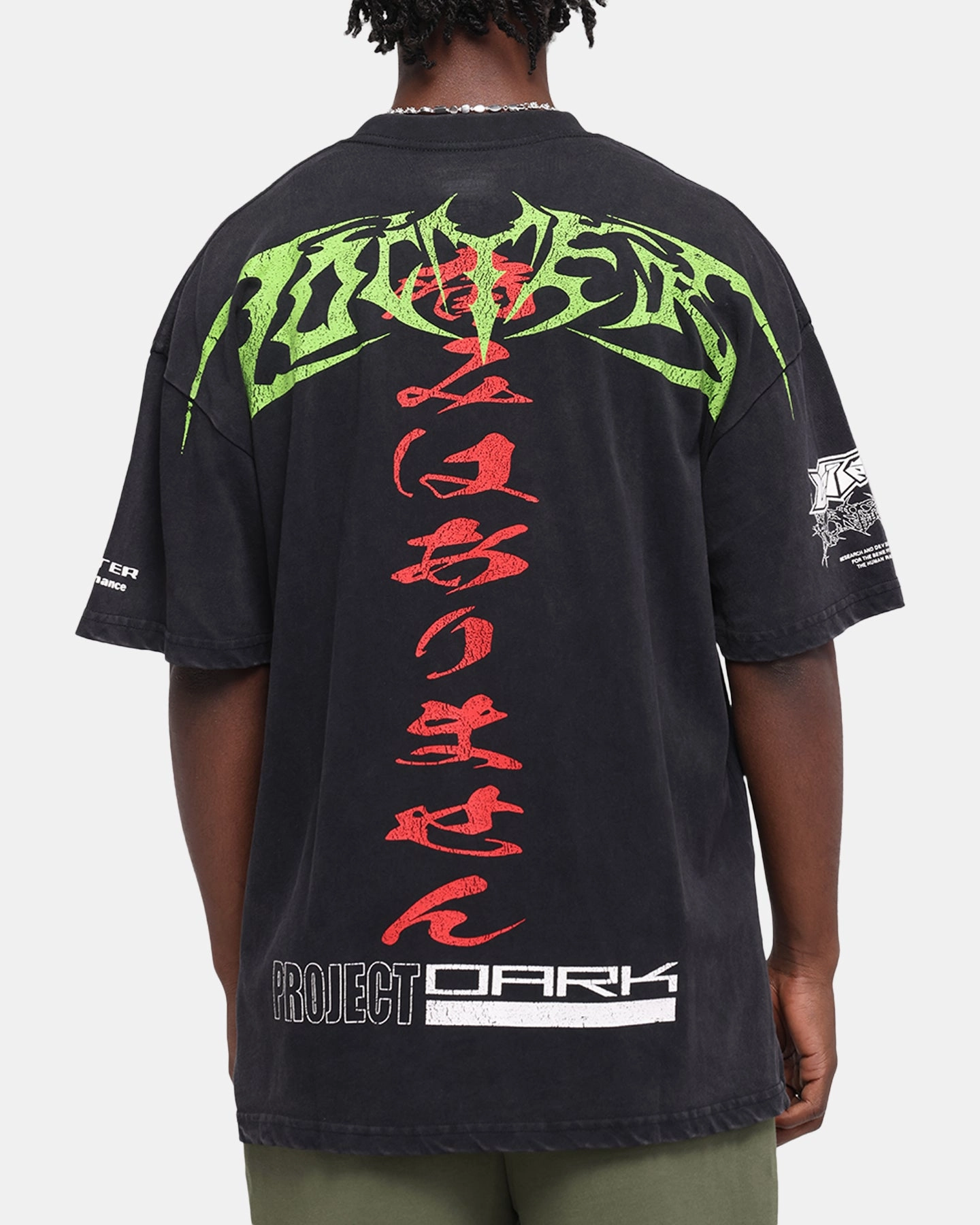 Loiter Project Dark Vintage T-Shirt Black Acidwash Timeless Piece AllDay Comfort