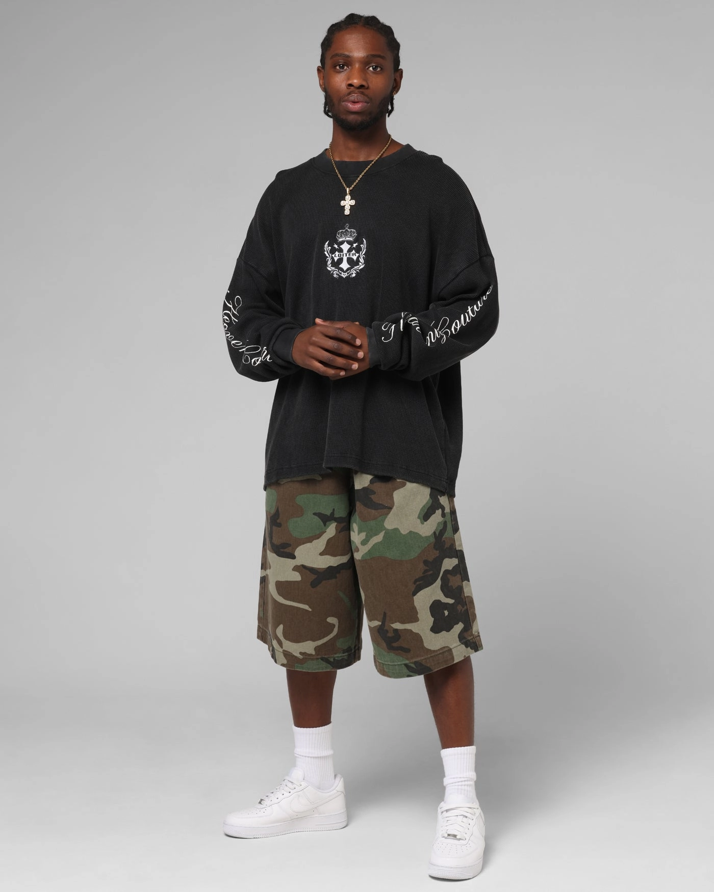 thermal Loiter Purity Thermal Long Sleeve T-Shirt Black