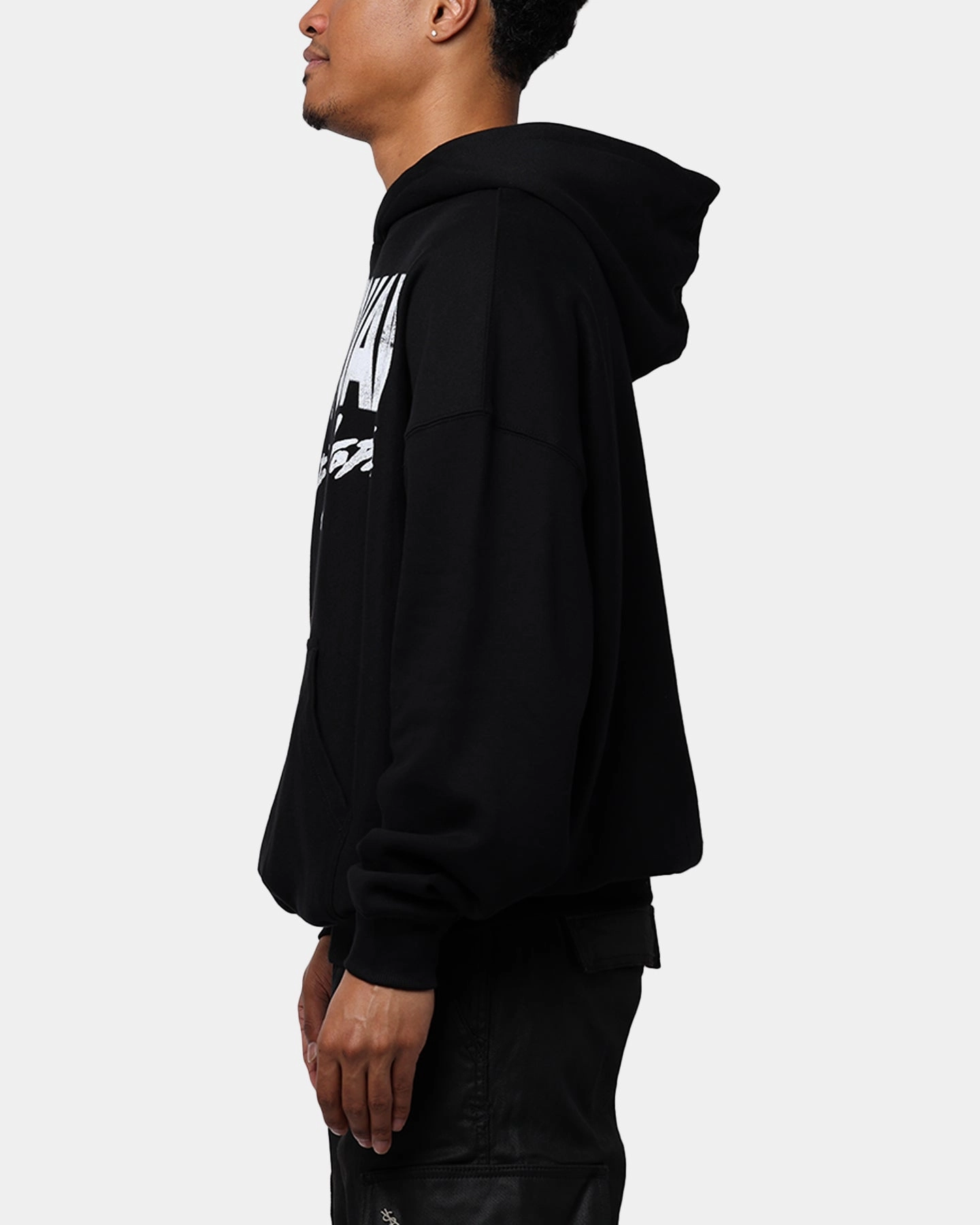 Loiter Riot Hoodie Black Forgiveness