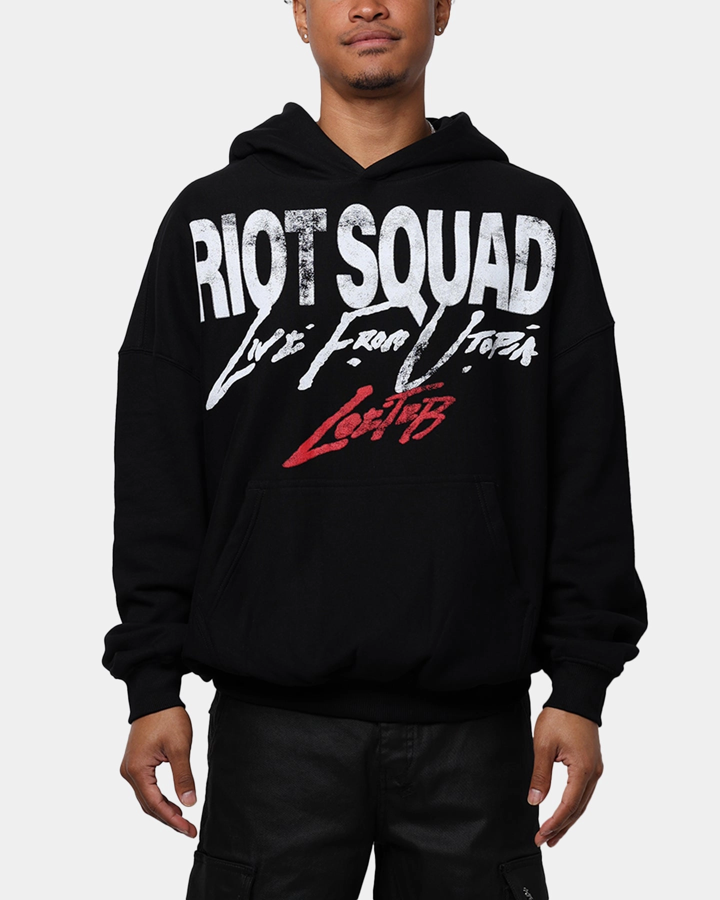 Authorize Journal Loiter Riot Hoodie Black