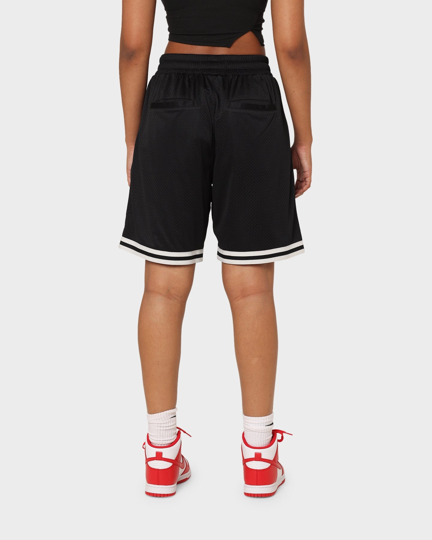 Loiter Script Ball Shorts Black Soft Layers
