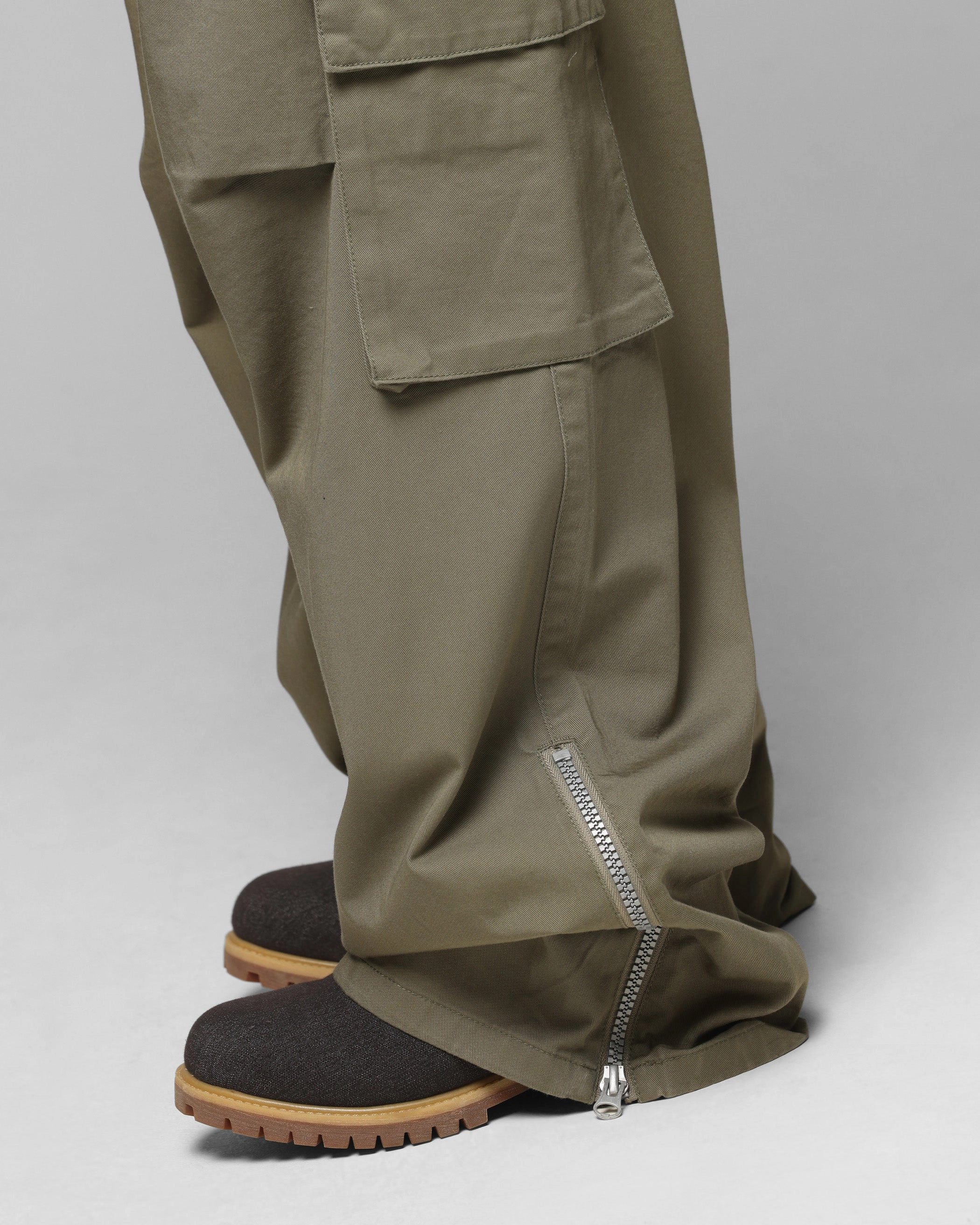 Loiter Shadow Cargo Pants Khaki Adjustable loop