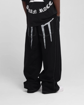 Loiter Shadow Jeans Black Water Repellent Performance Wear