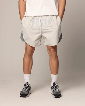 Silk Touch Loiter Shadow Walk Shorts Stone