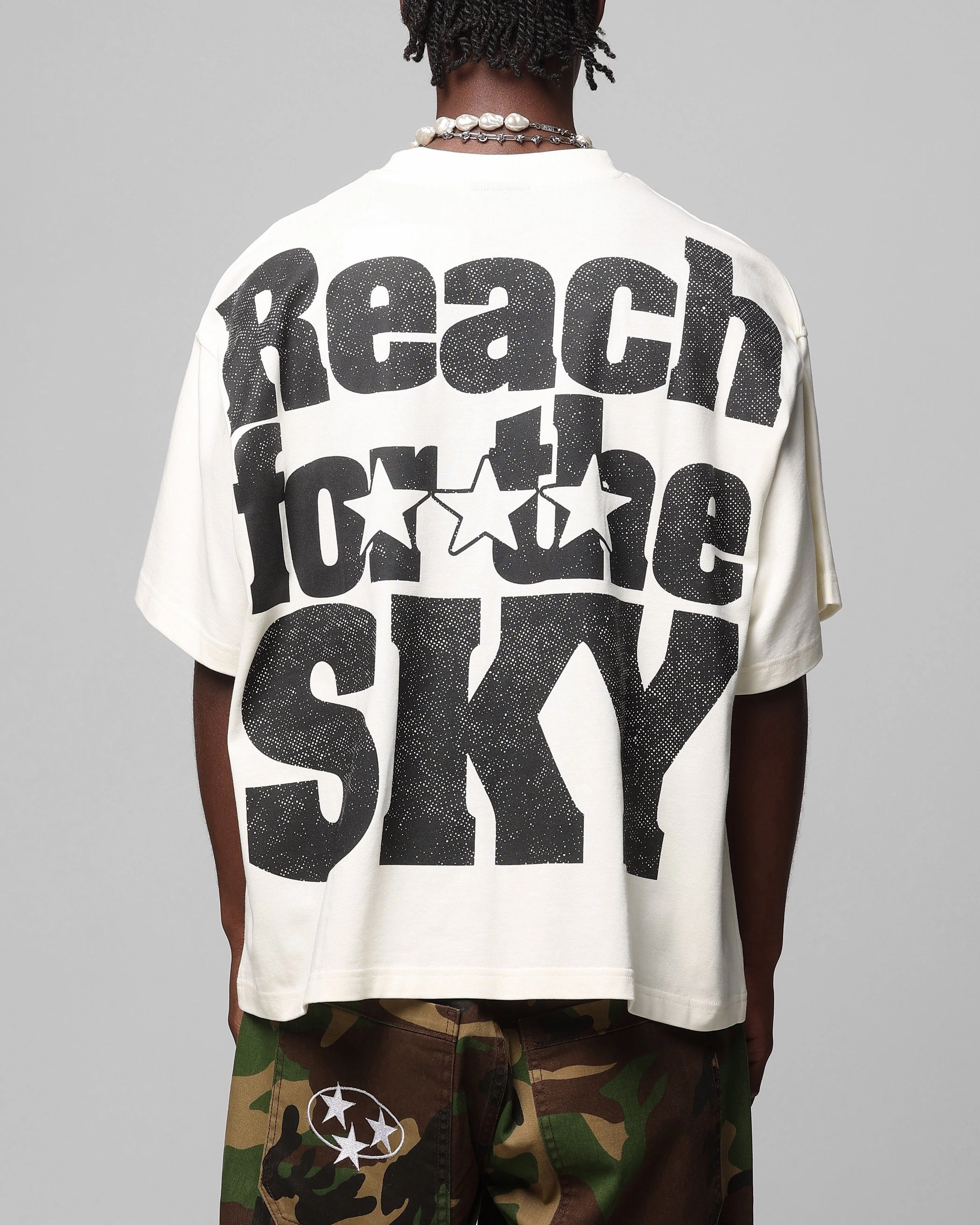 Travel Comfort Style Loiter Sherif Vintage T-Shirt Off White