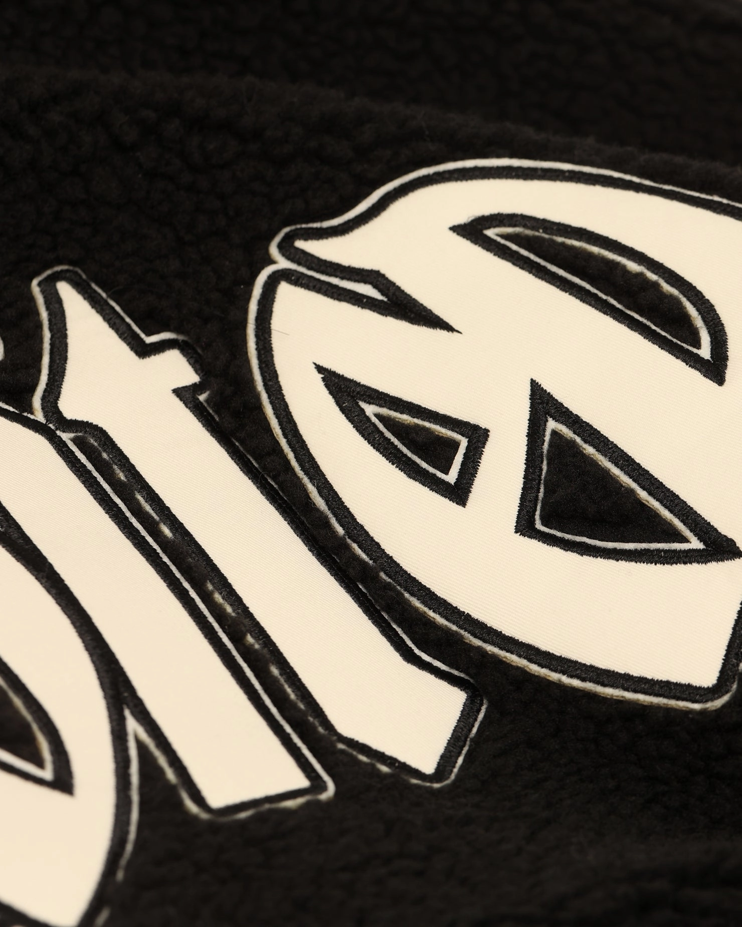 Protective Layering Camping Trip Loiter Sherpa Hoodie Black