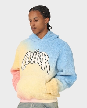Loiter Sherpa Hoodie Multi-Coloured Universal Size Adaptation Stretchable Material
