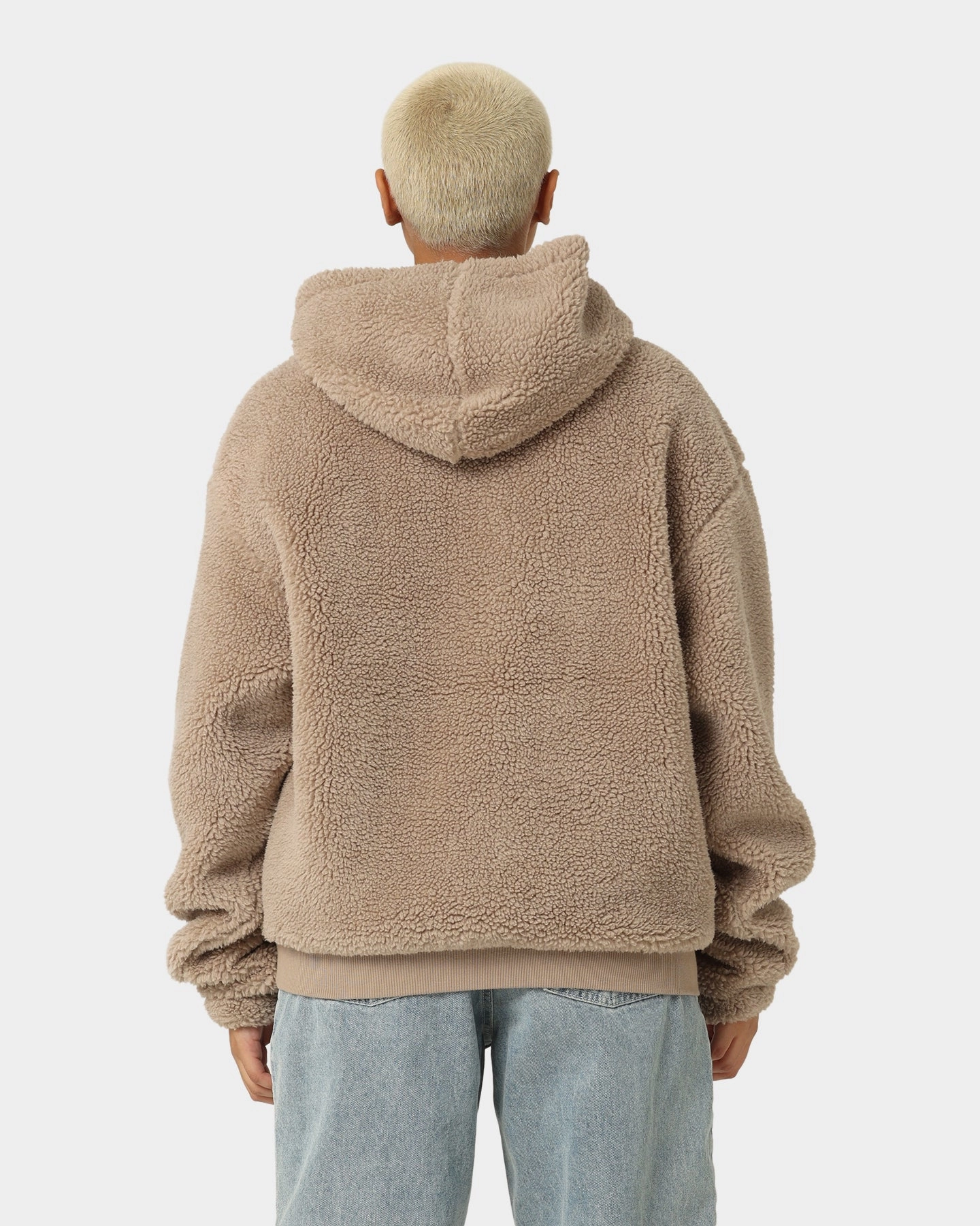 Enable Loiter Sherpa Hoodie Tan