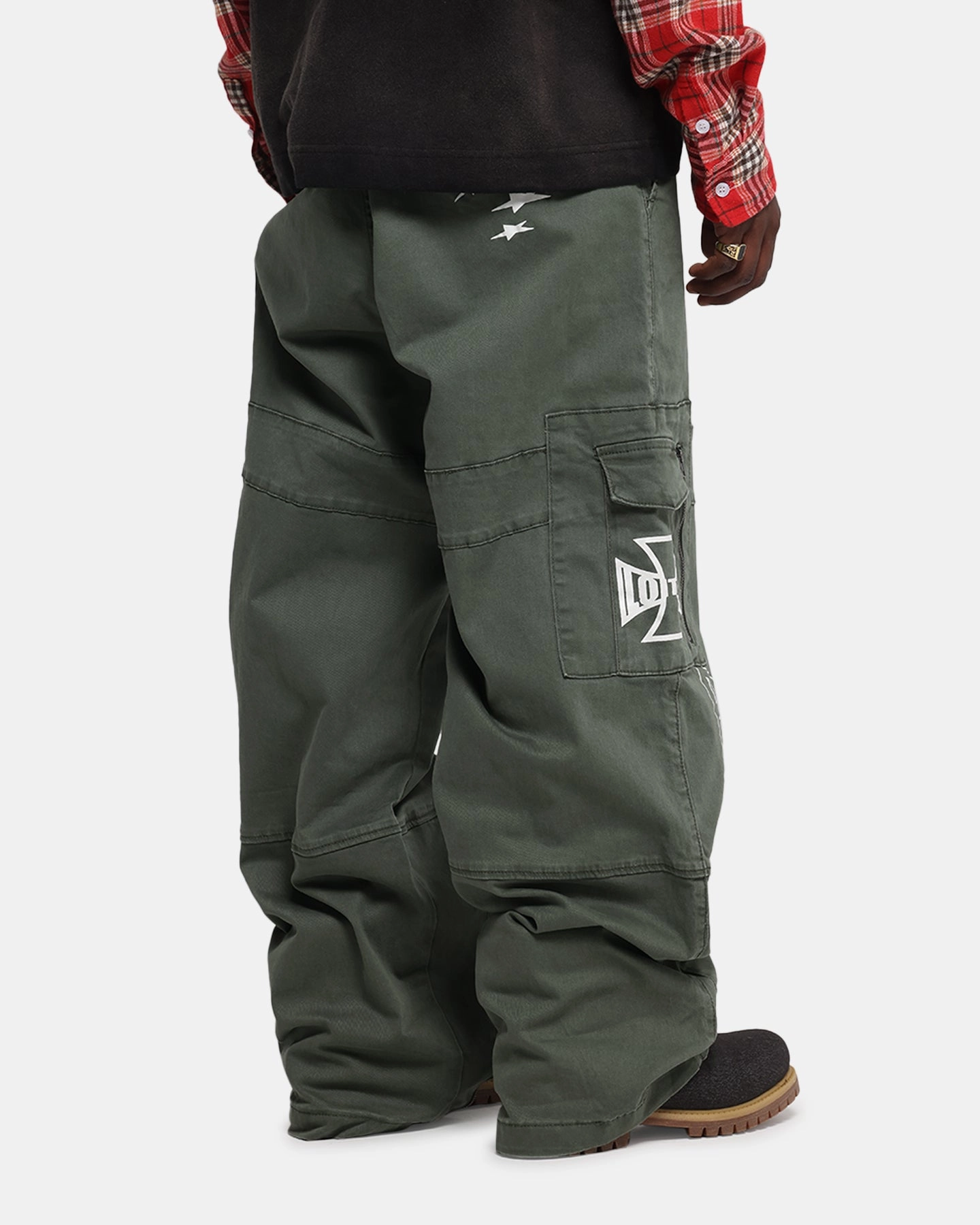 Smart Layering Relaxed Look Loiter Sketch Utility Pants Olive