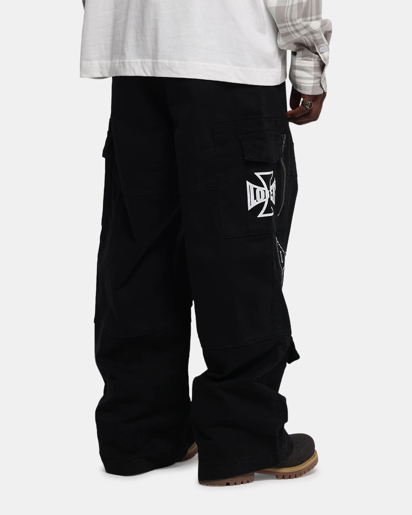 Loiter Sketch Utility Pants Washed Black Chill Wear