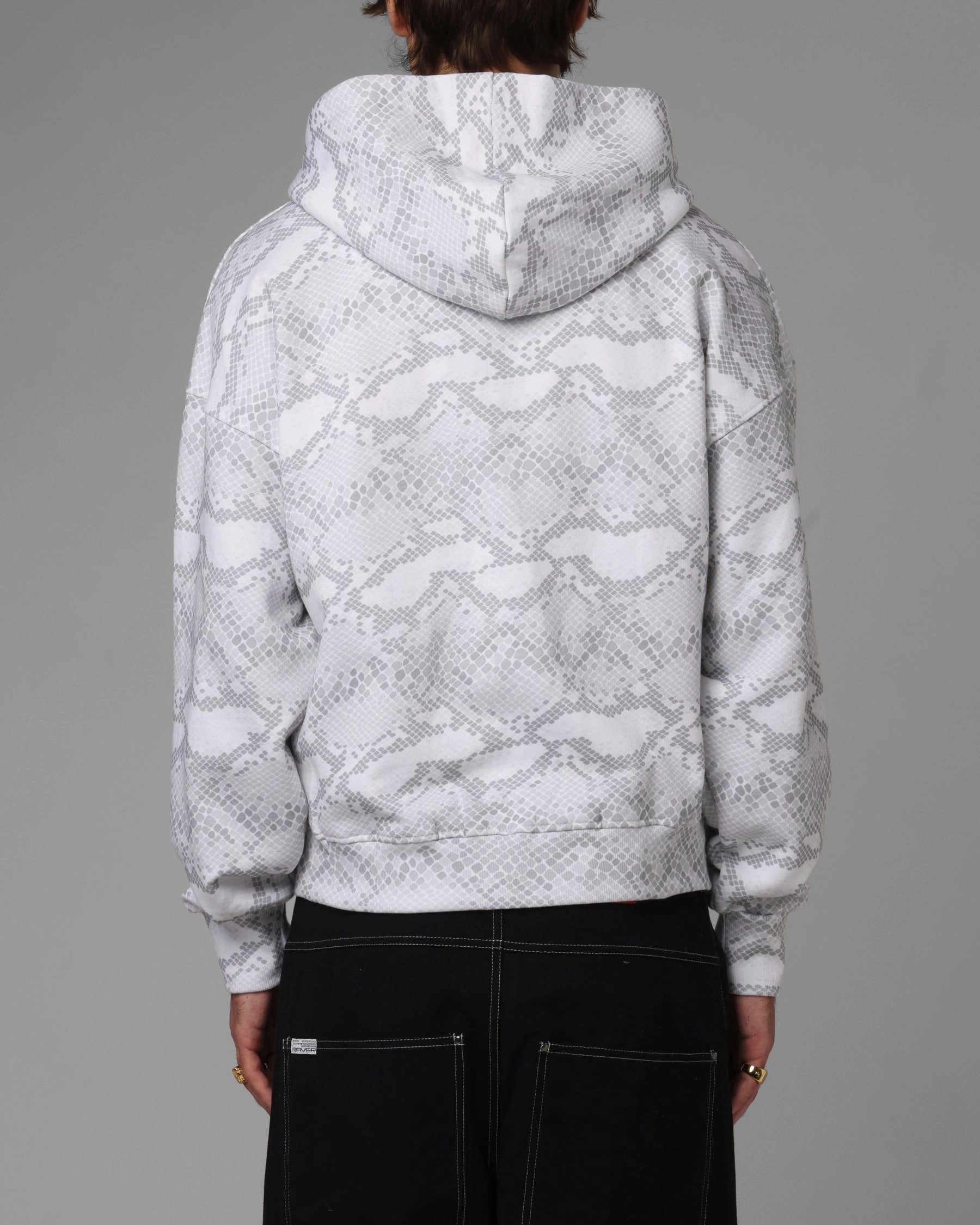 Loiter Slither Zip Hoodie Grey Popular