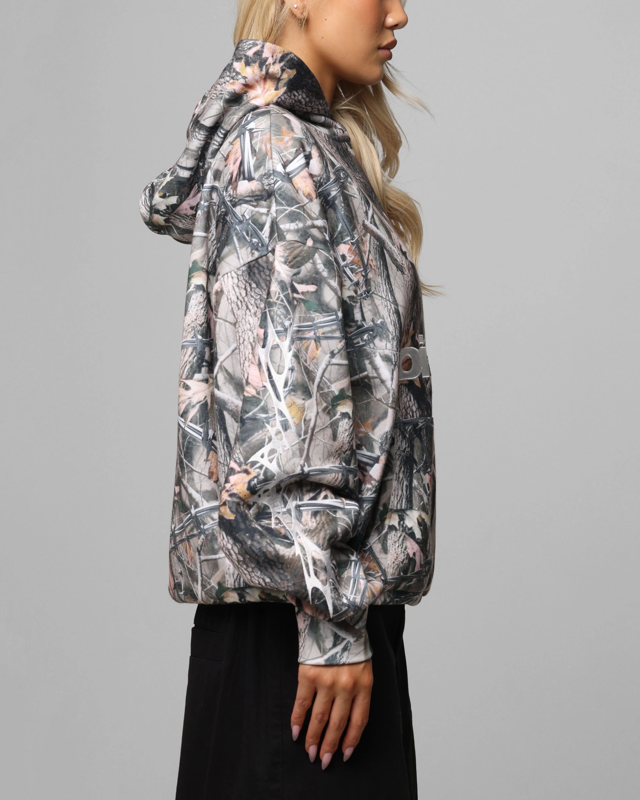 Loiter Soho Hoodie Real Tree Camo Performance Fabric High Quality Cotton