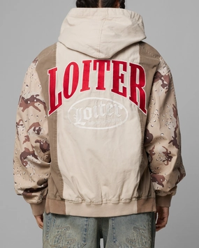 Loiter Splinter Hoodie Desert Camo Hunting wear School Uniform